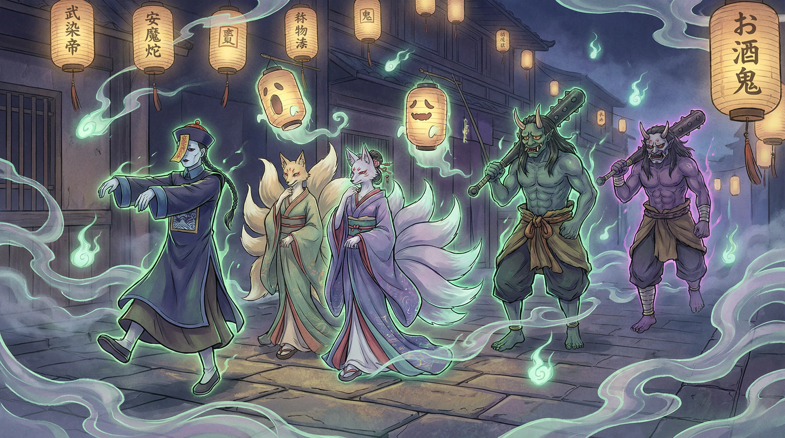 百鬼夜行 - 十分钟在线观看免费完整版 中日鬼怪动漫